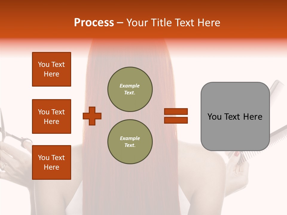 Tool Beauty Scissors PowerPoint Template