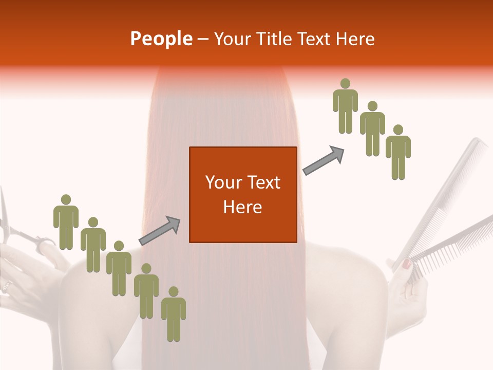 Tool Beauty Scissors PowerPoint Template