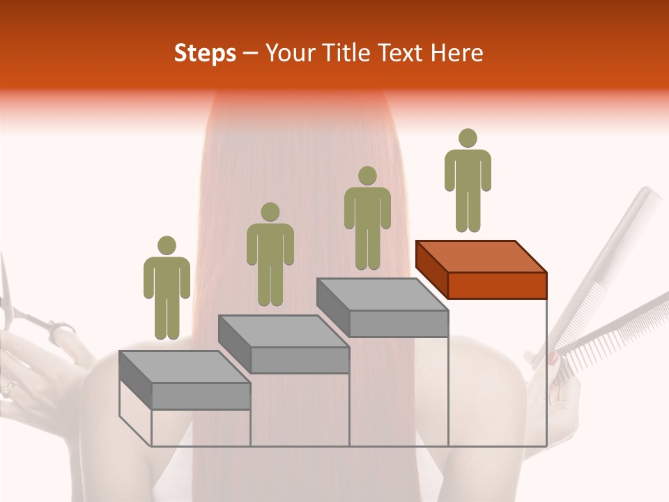 Tool Beauty Scissors PowerPoint Template