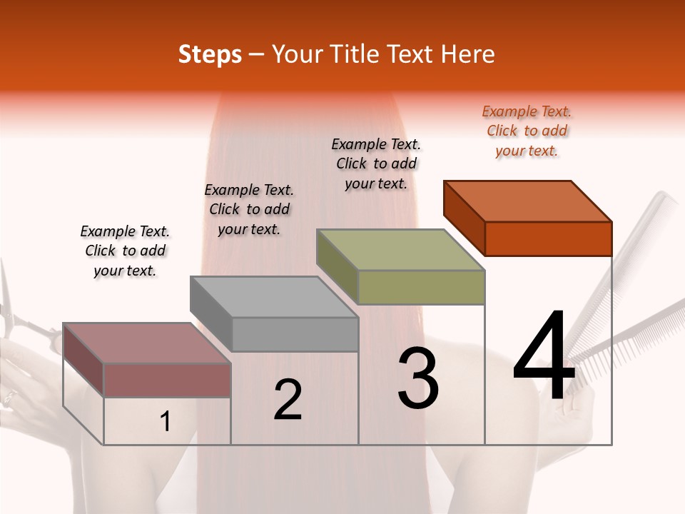 Tool Beauty Scissors PowerPoint Template