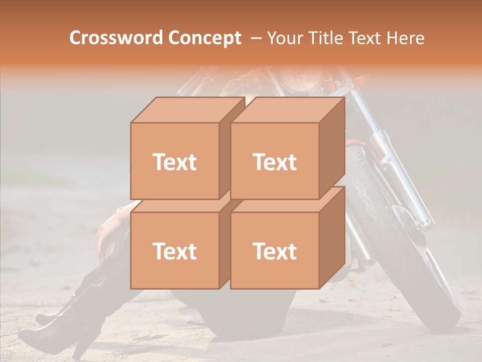 Forest Young Bike PowerPoint Template