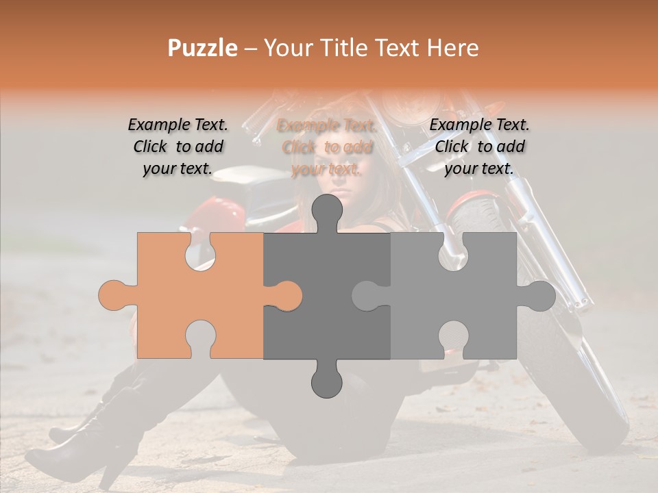 Forest Young Bike PowerPoint Template