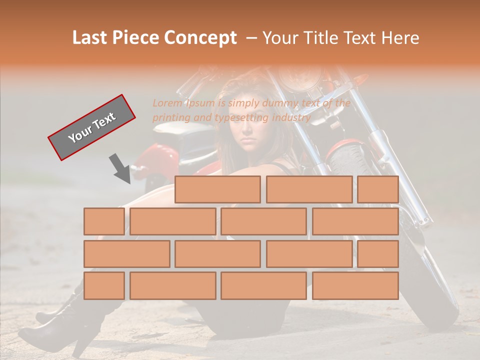 Forest Young Bike PowerPoint Template