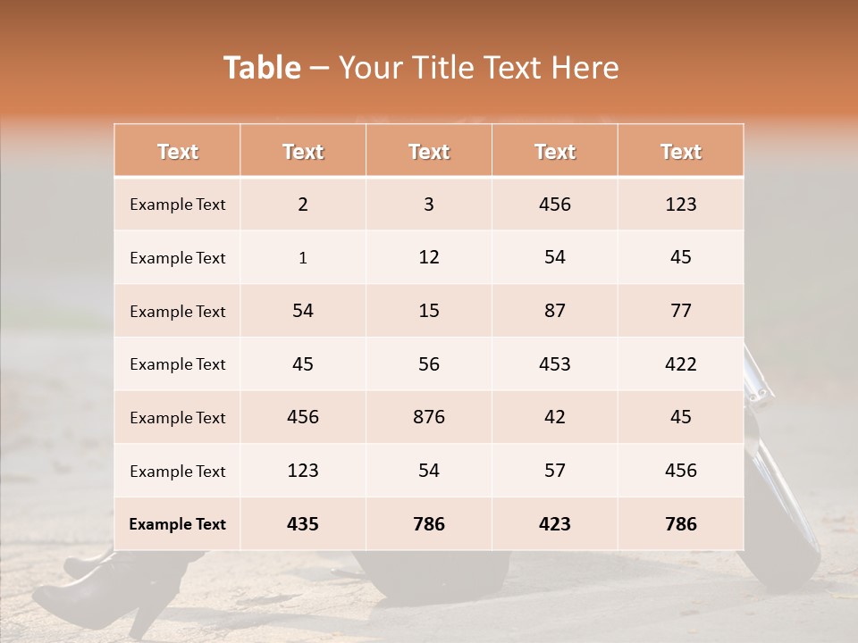 Forest Young Bike PowerPoint Template