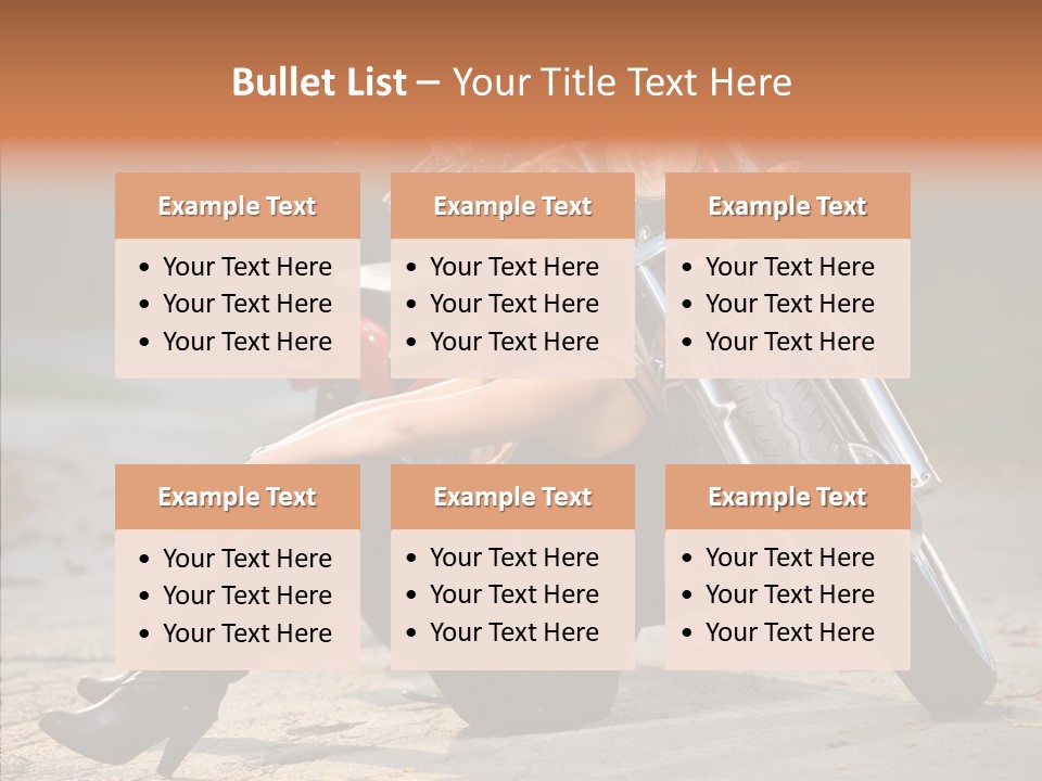 Forest Young Bike PowerPoint Template