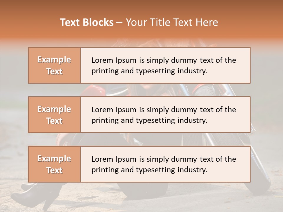 Forest Young Bike PowerPoint Template