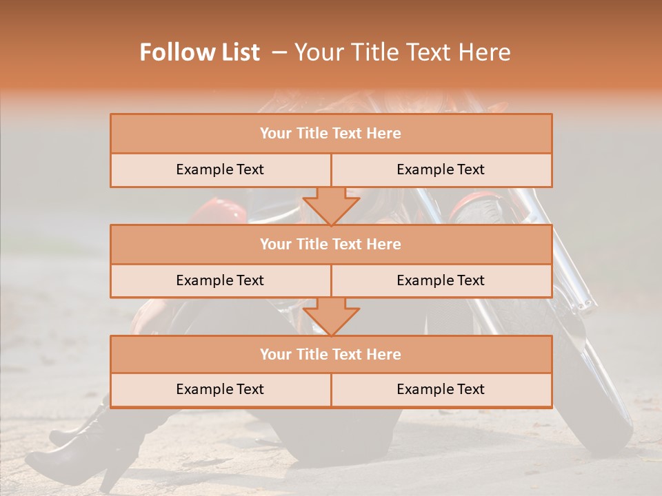 Forest Young Bike PowerPoint Template