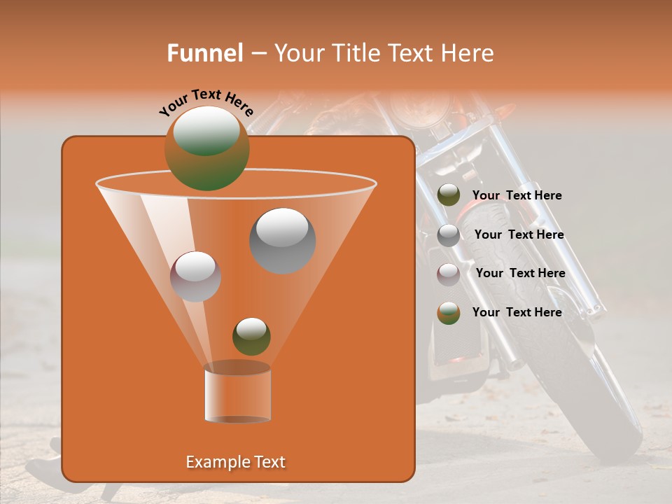 Forest Young Bike PowerPoint Template