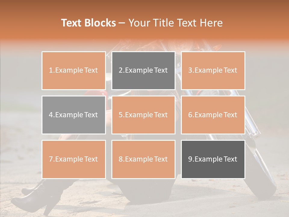 Forest Young Bike PowerPoint Template