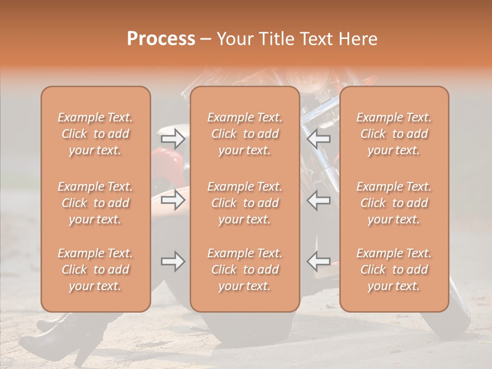 Forest Young Bike PowerPoint Template