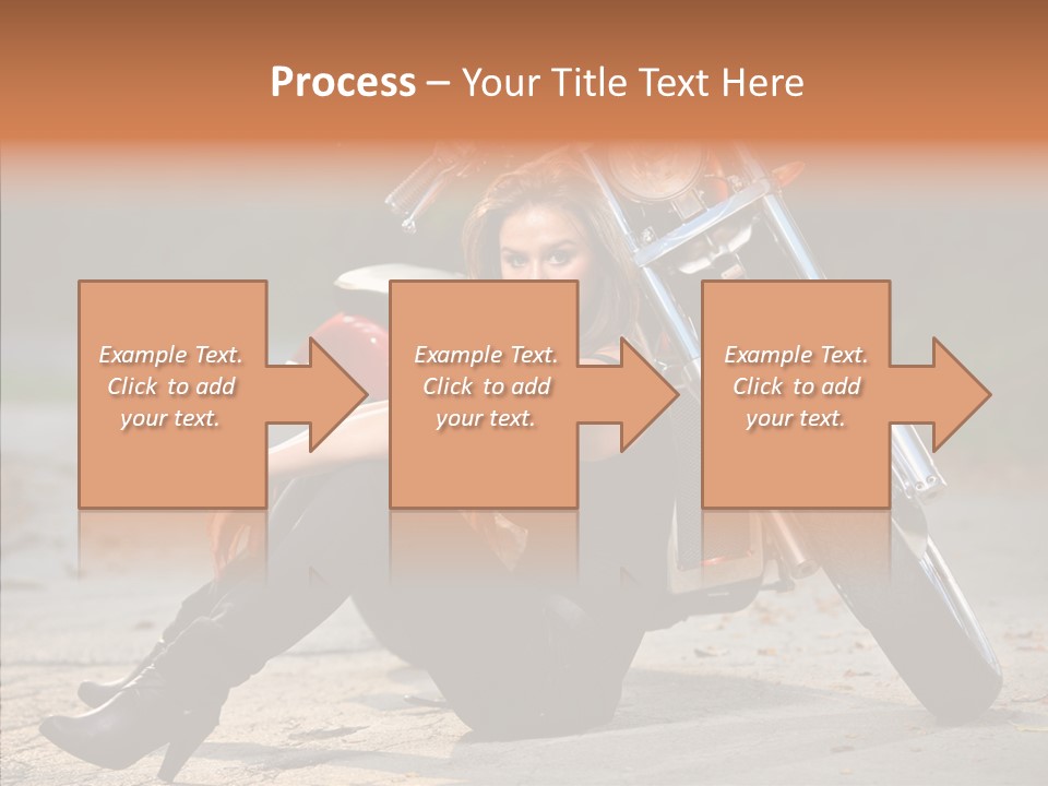 Forest Young Bike PowerPoint Template