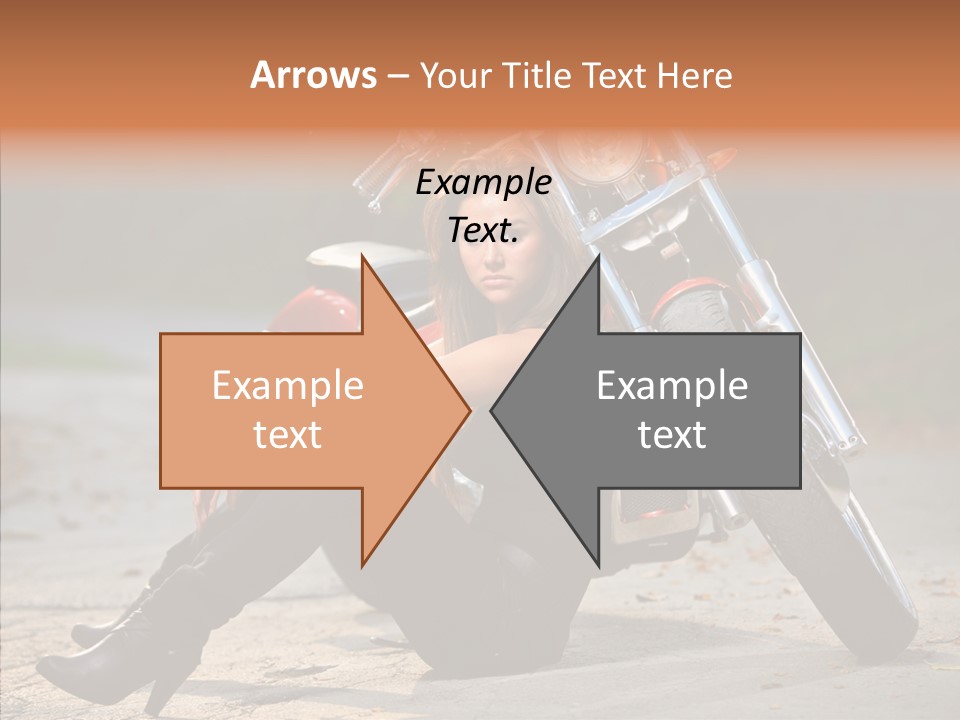 Forest Young Bike PowerPoint Template