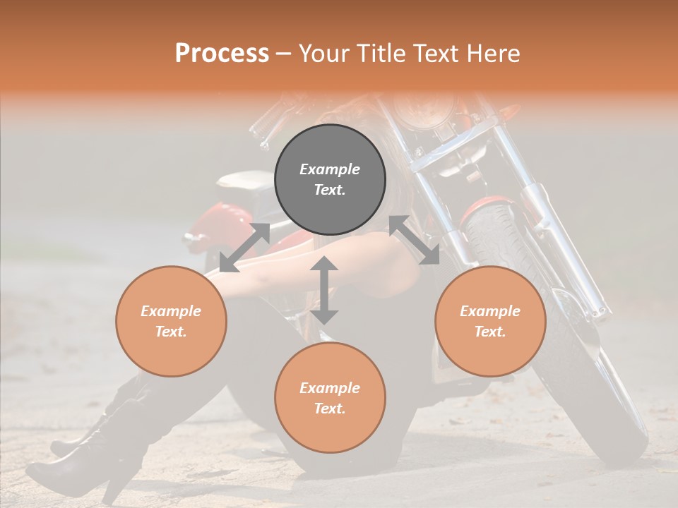 Forest Young Bike PowerPoint Template