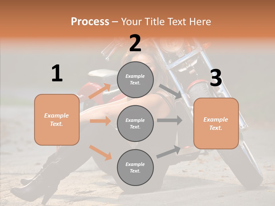 Forest Young Bike PowerPoint Template