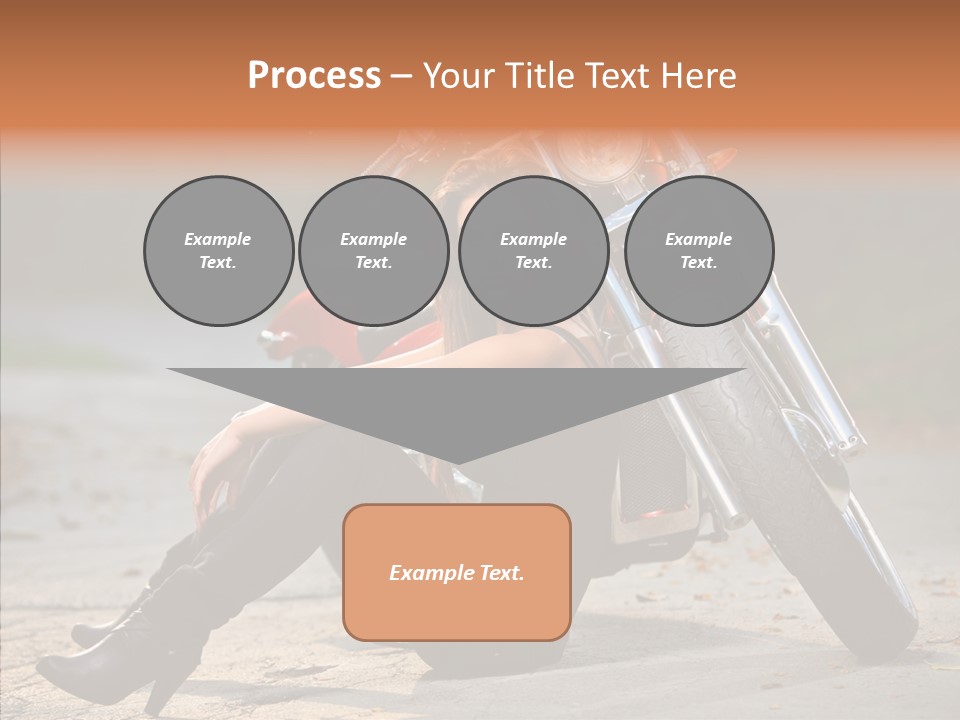 Forest Young Bike PowerPoint Template