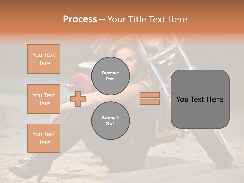 Forest Young Bike PowerPoint Template