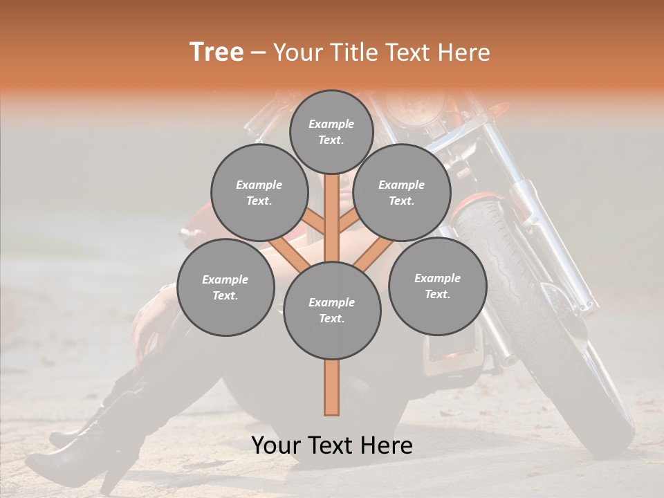 Forest Young Bike PowerPoint Template