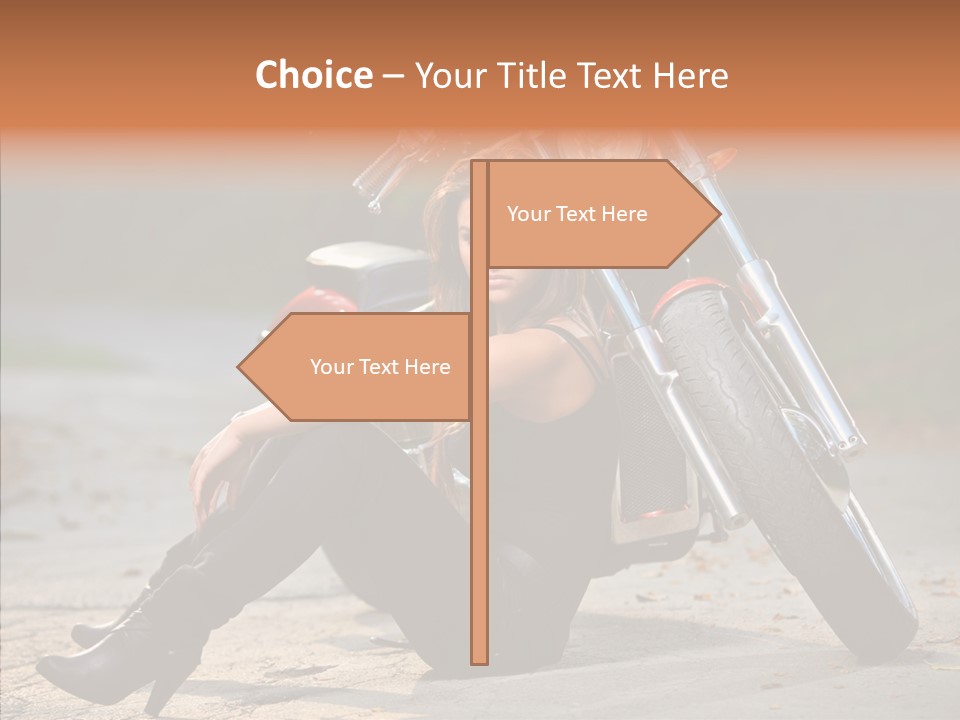 Forest Young Bike PowerPoint Template