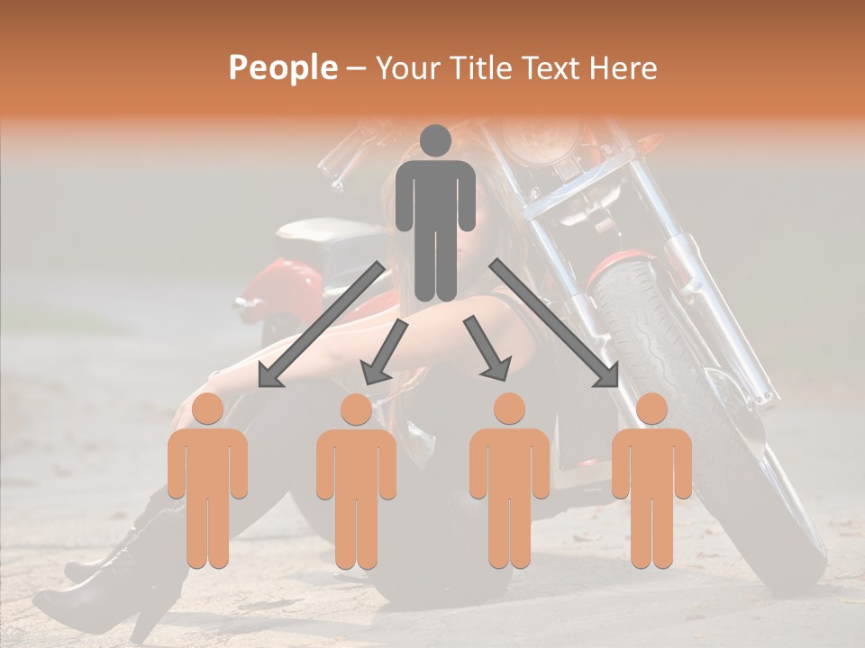 Forest Young Bike PowerPoint Template