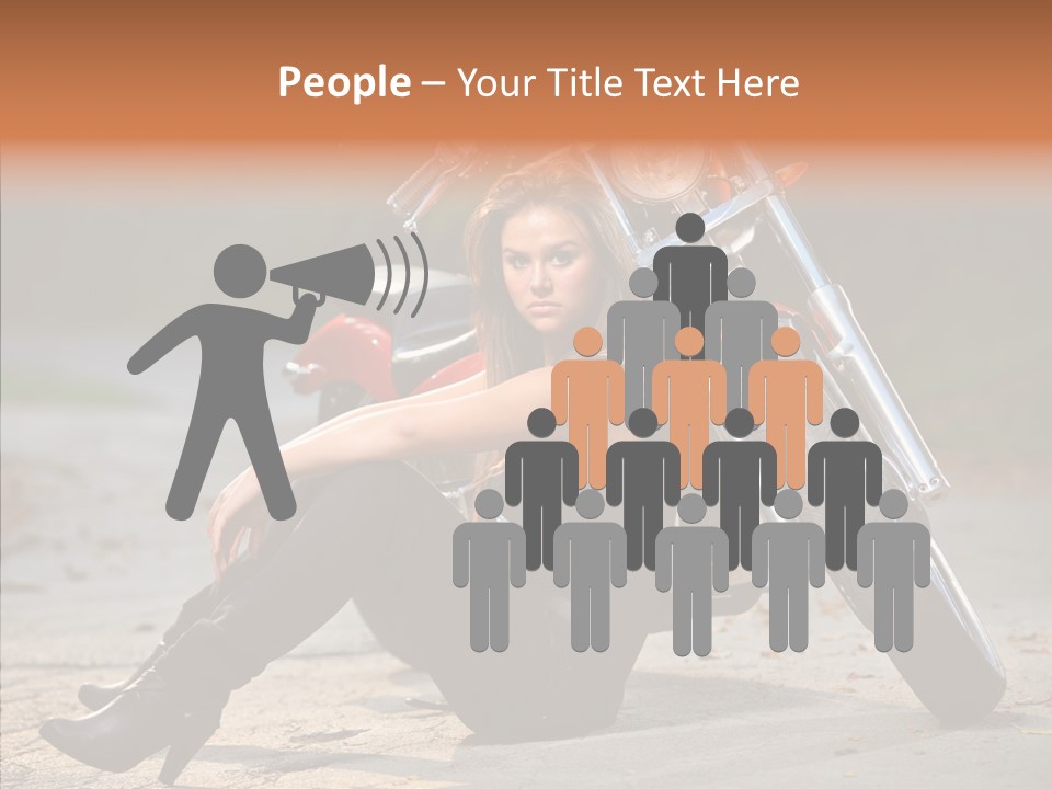 Forest Young Bike PowerPoint Template