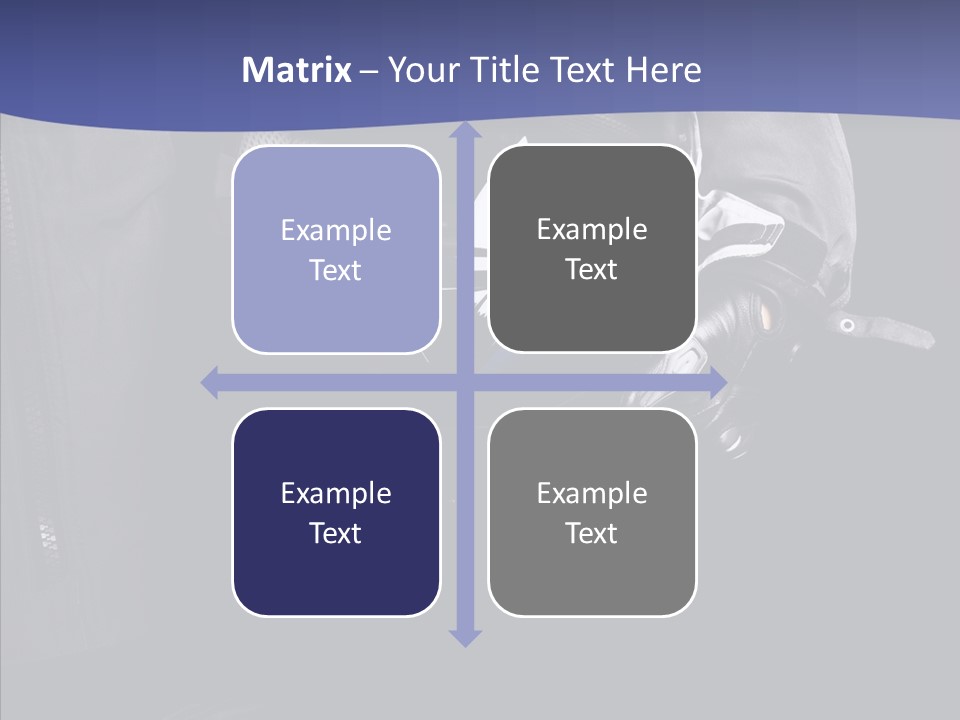 Active Driver Biker PowerPoint Template