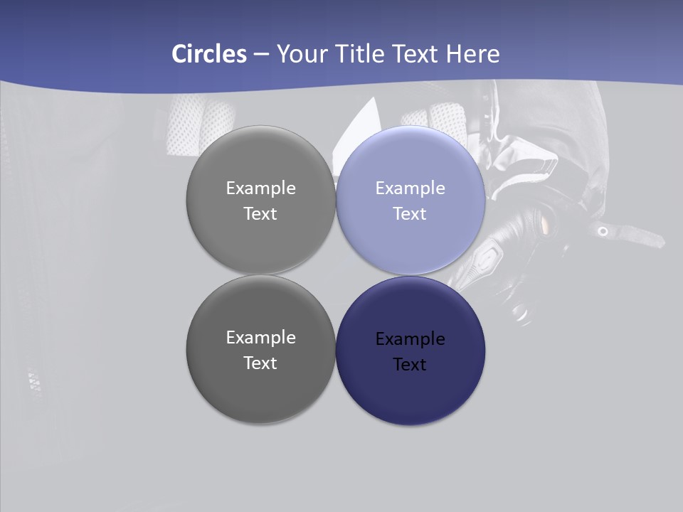 Active Driver Biker PowerPoint Template