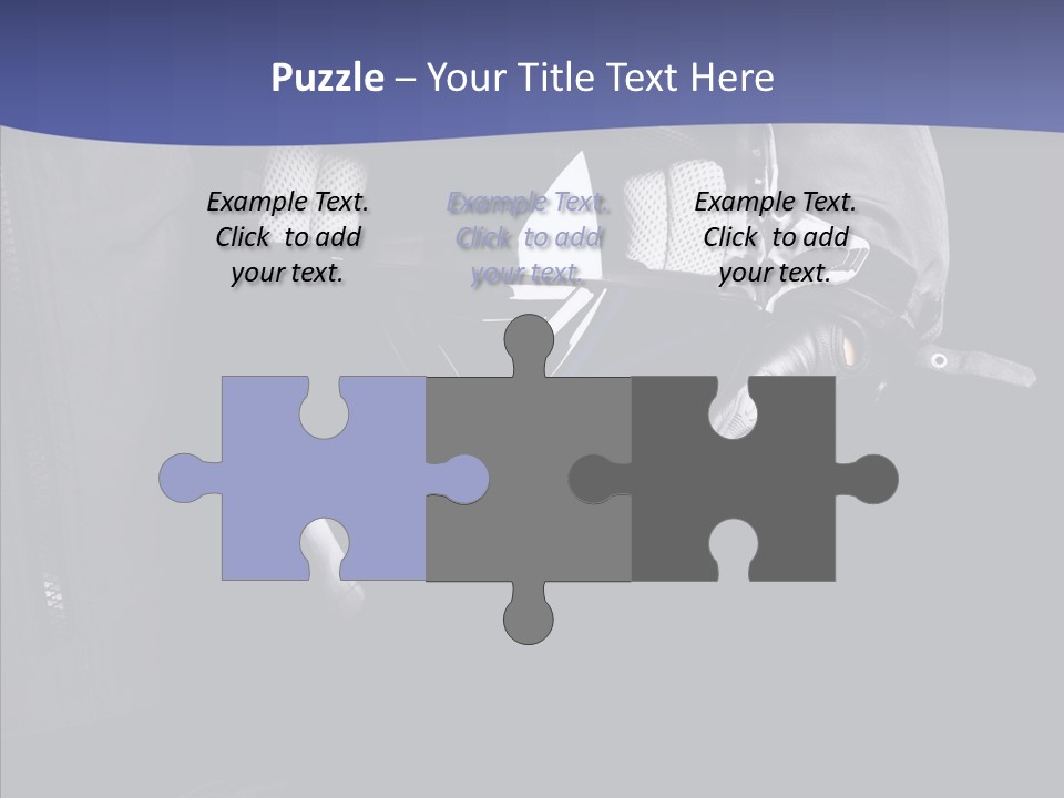 Active Driver Biker PowerPoint Template