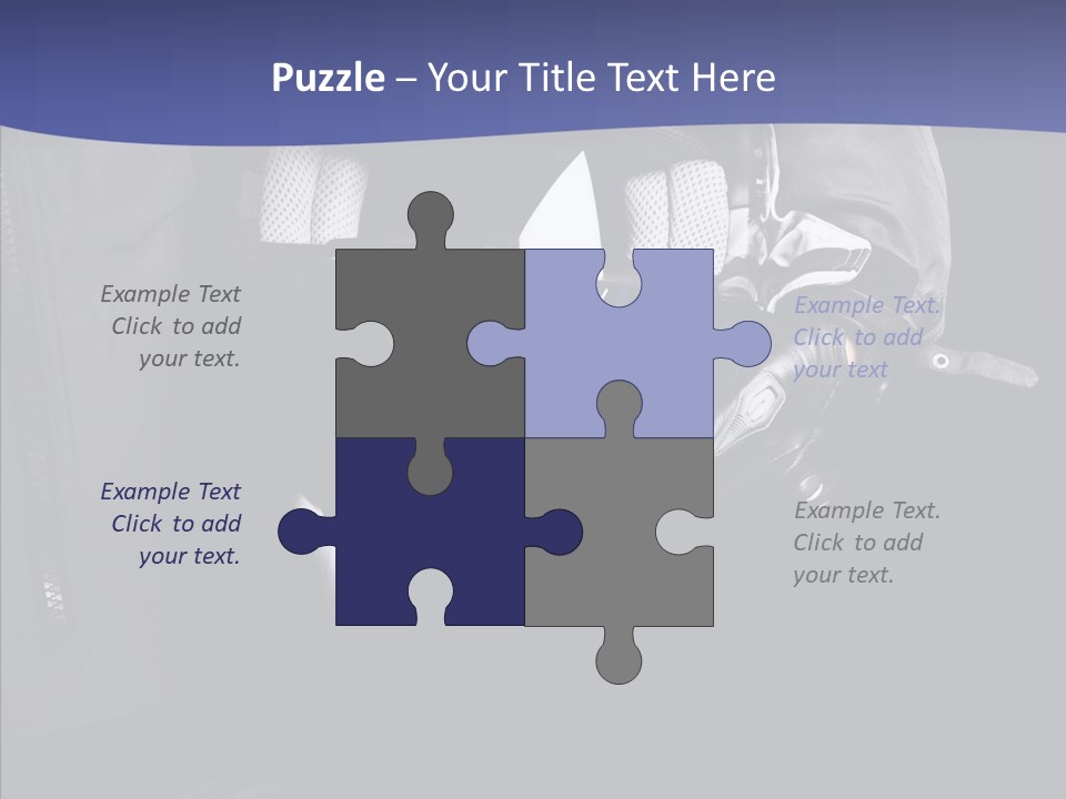 Active Driver Biker PowerPoint Template