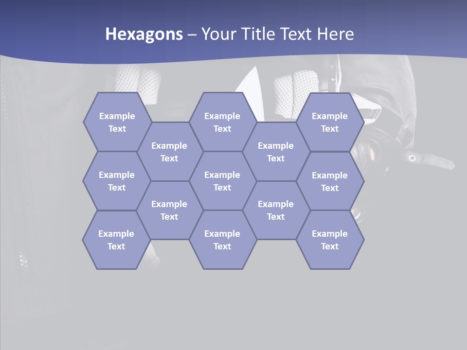 Active Driver Biker PowerPoint Template