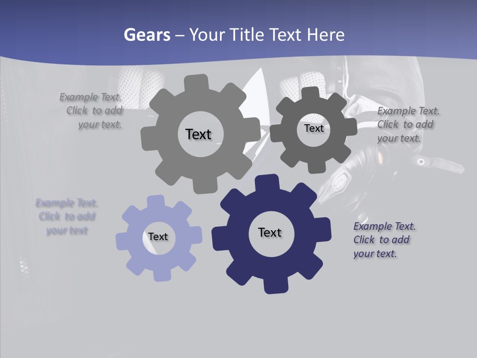 Active Driver Biker PowerPoint Template