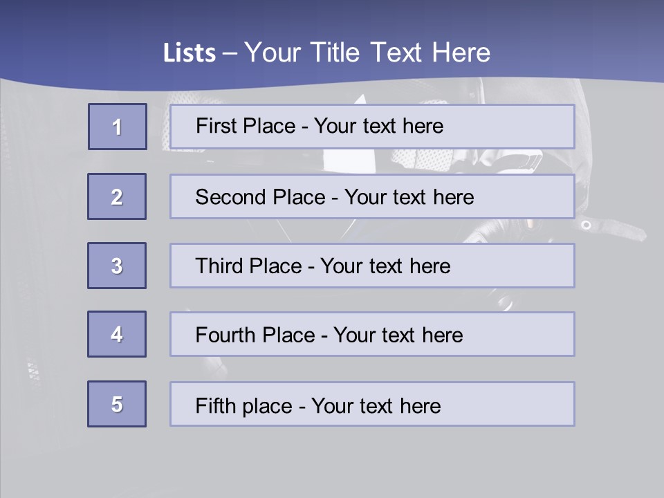 Active Driver Biker PowerPoint Template