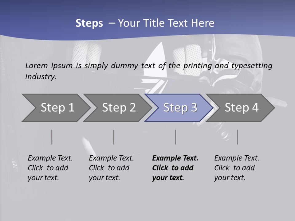 Active Driver Biker PowerPoint Template