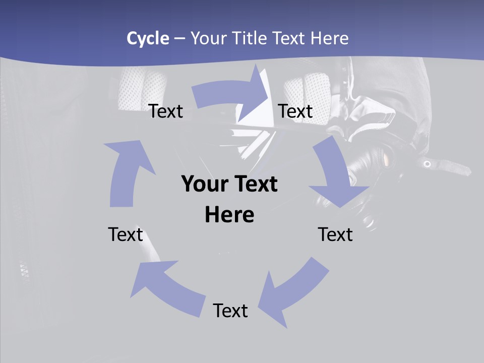 Active Driver Biker PowerPoint Template