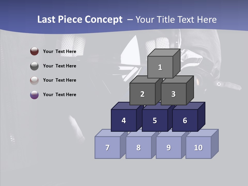 Active Driver Biker PowerPoint Template