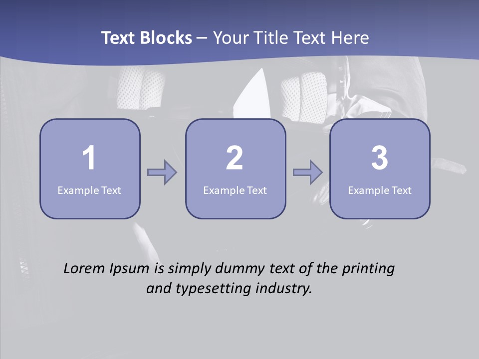 Active Driver Biker PowerPoint Template