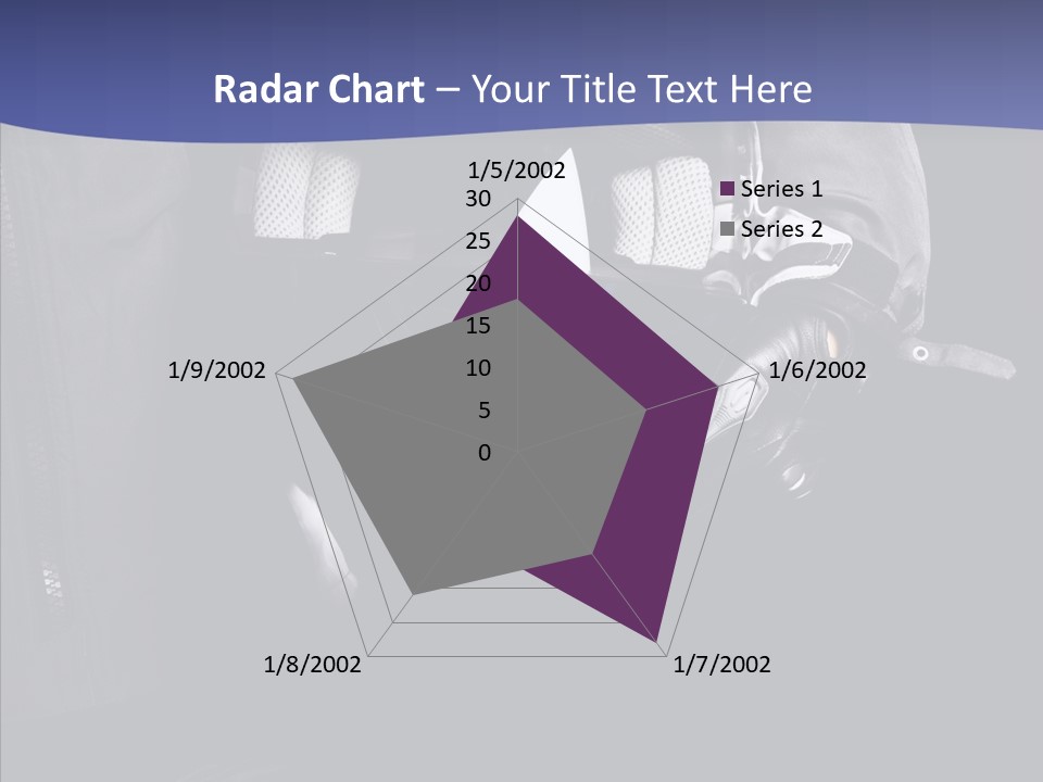 Active Driver Biker PowerPoint Template