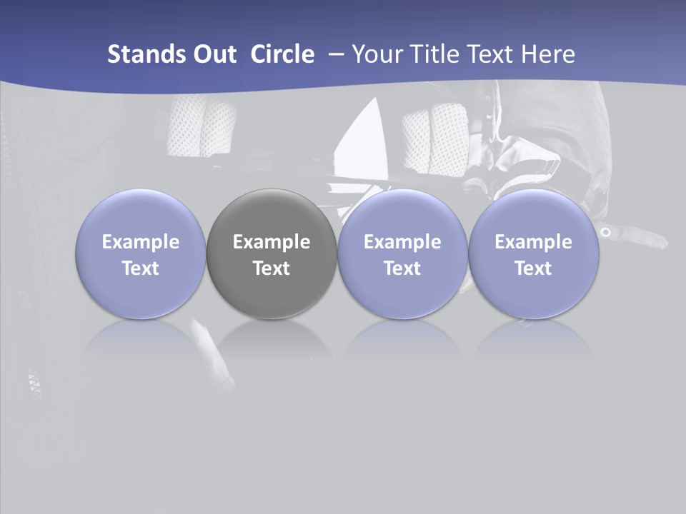 Active Driver Biker PowerPoint Template