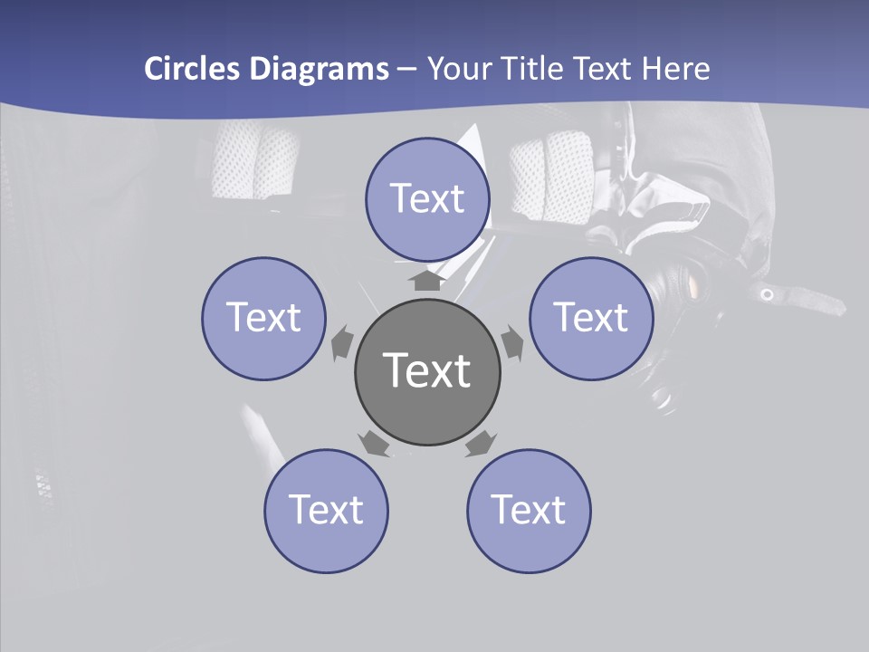 Active Driver Biker PowerPoint Template