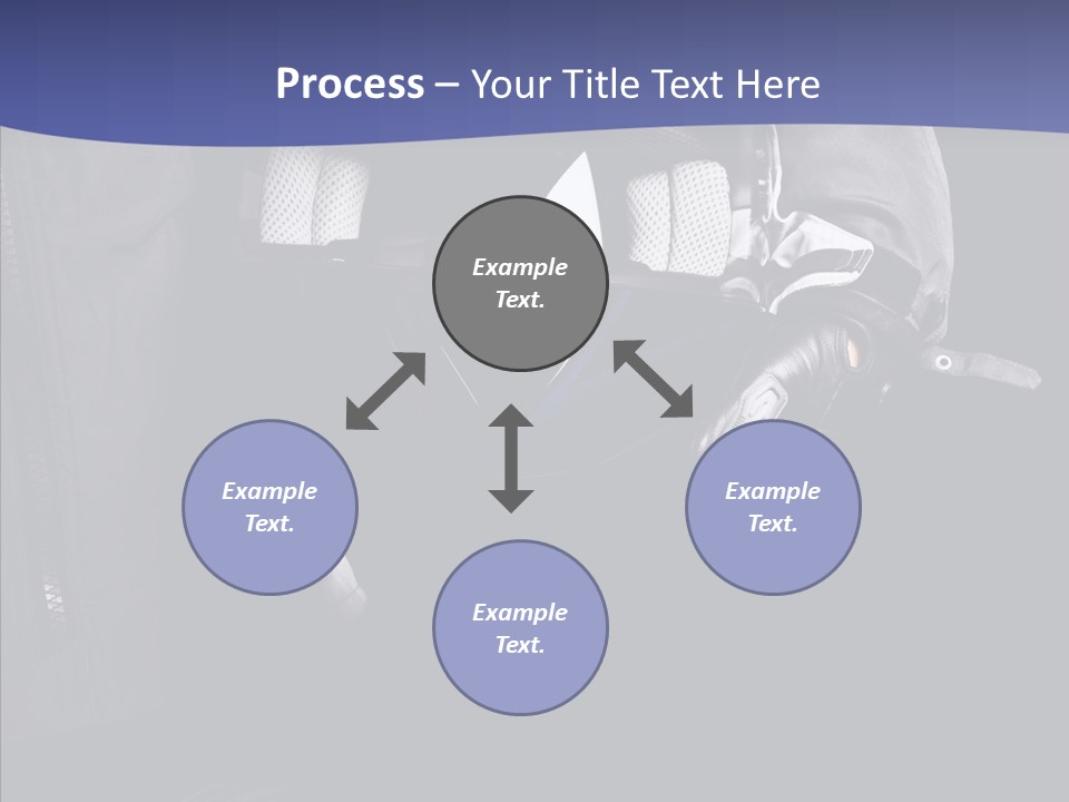 Active Driver Biker PowerPoint Template