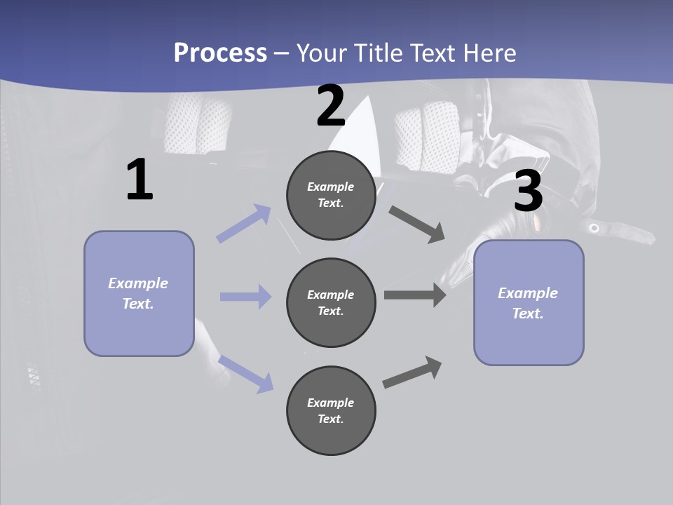 Active Driver Biker PowerPoint Template