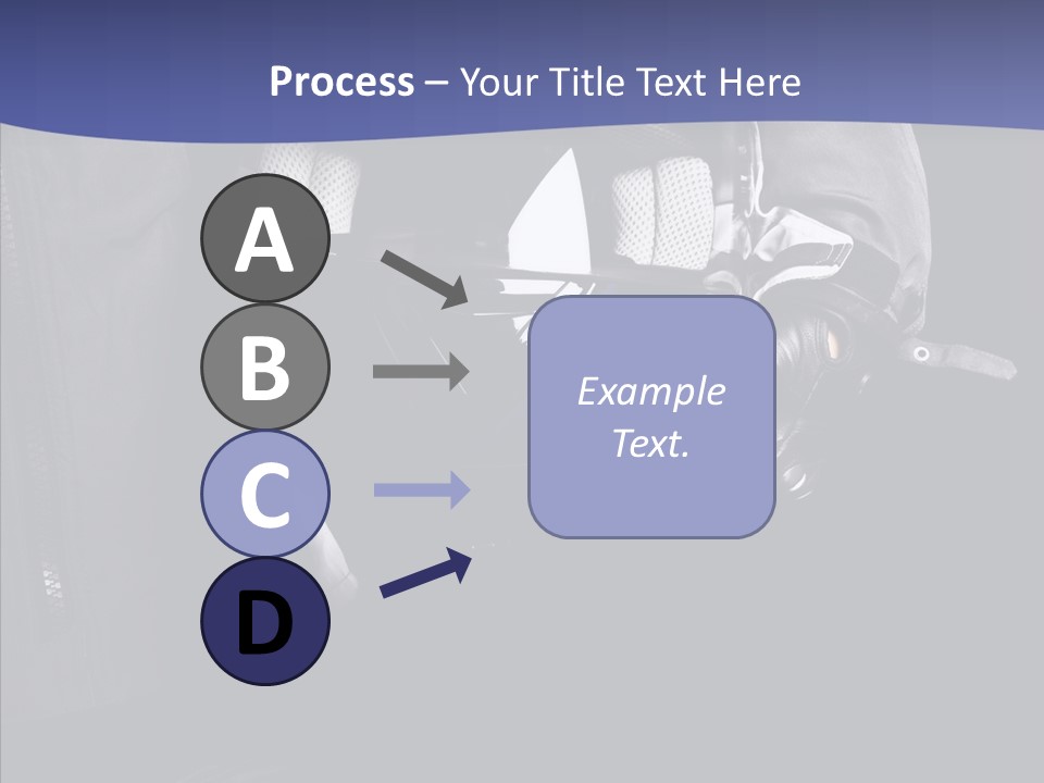 Active Driver Biker PowerPoint Template