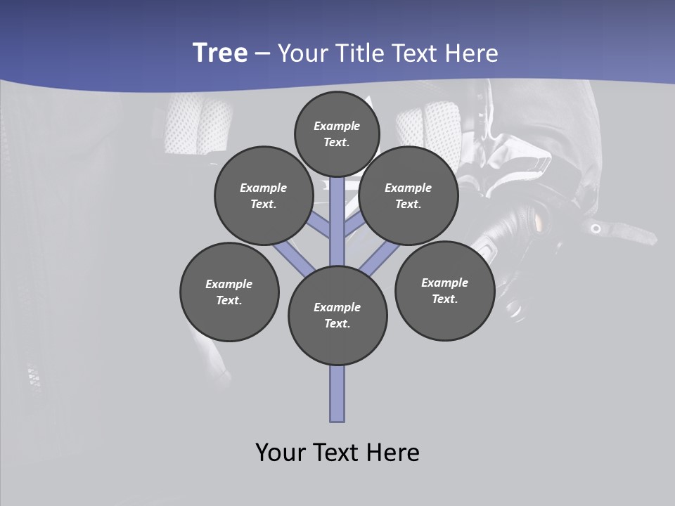 Active Driver Biker PowerPoint Template