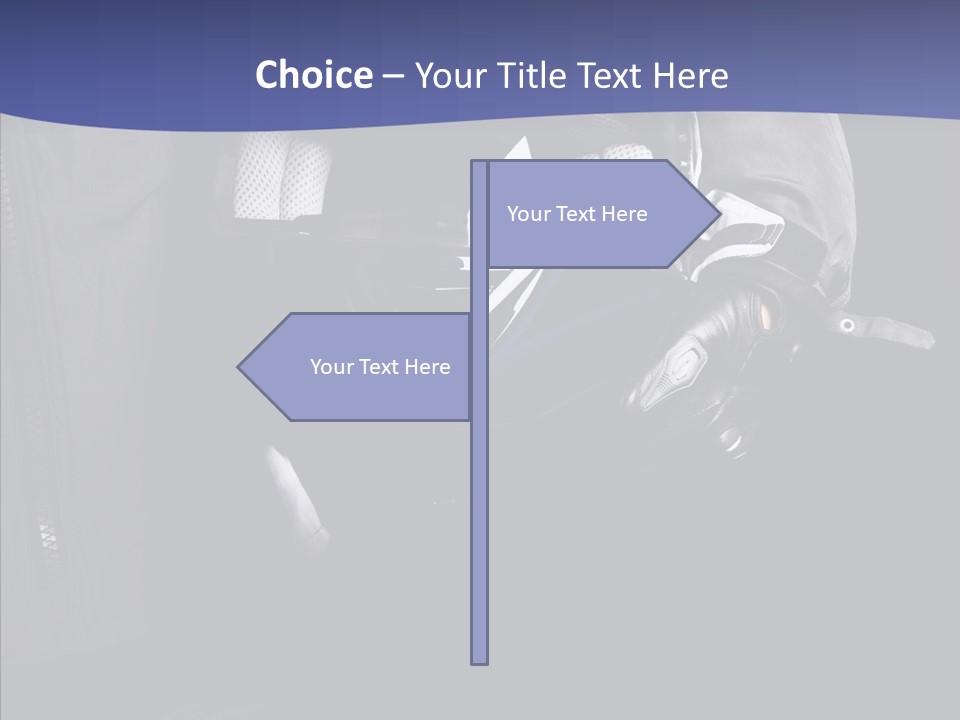 Active Driver Biker PowerPoint Template