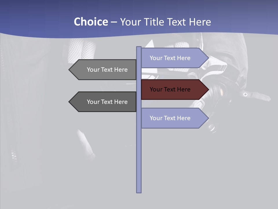 Active Driver Biker PowerPoint Template