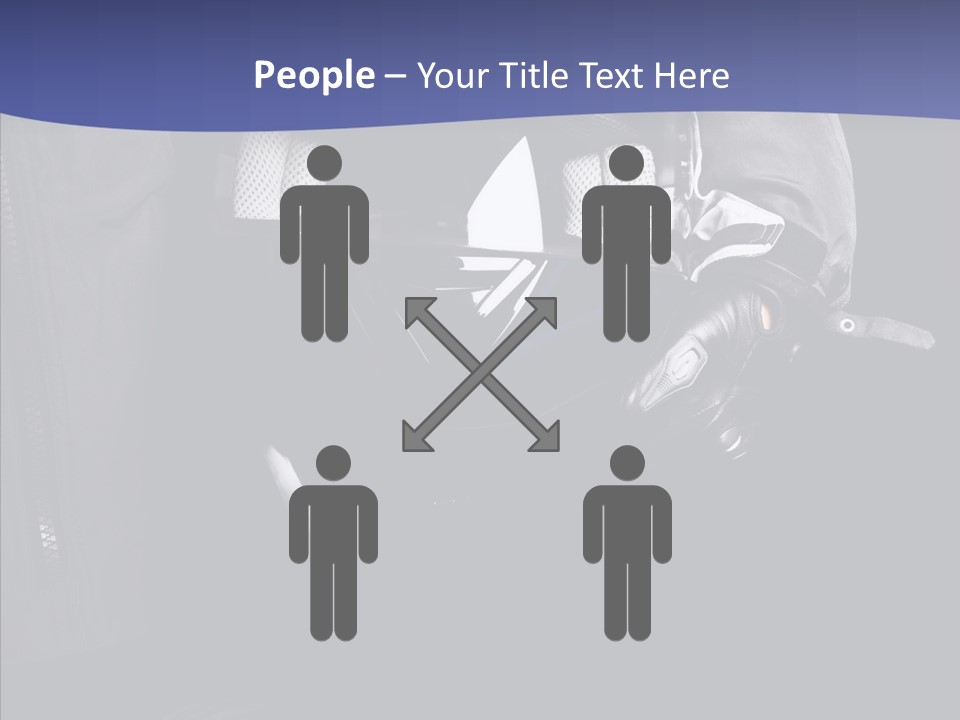 Active Driver Biker PowerPoint Template