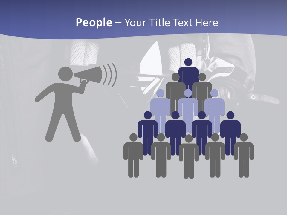 Active Driver Biker PowerPoint Template