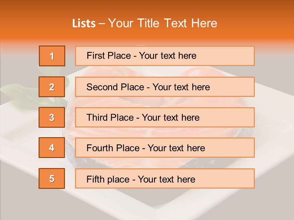 Ingredient Eat Vegetable PowerPoint Template