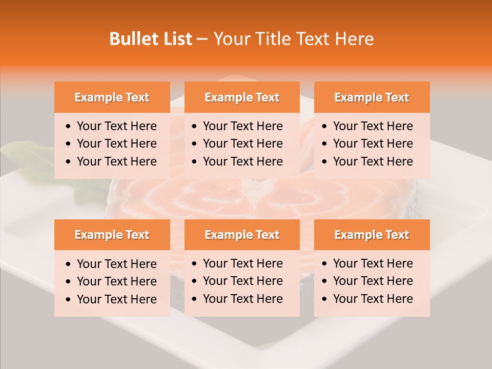 Ingredient Eat Vegetable PowerPoint Template