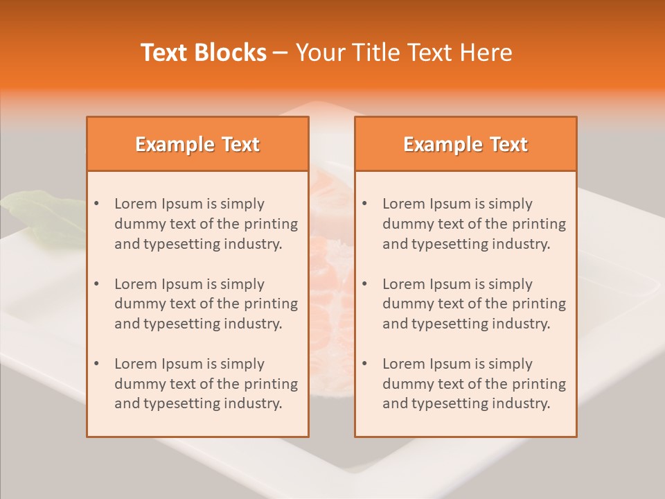 Ingredient Eat Vegetable PowerPoint Template