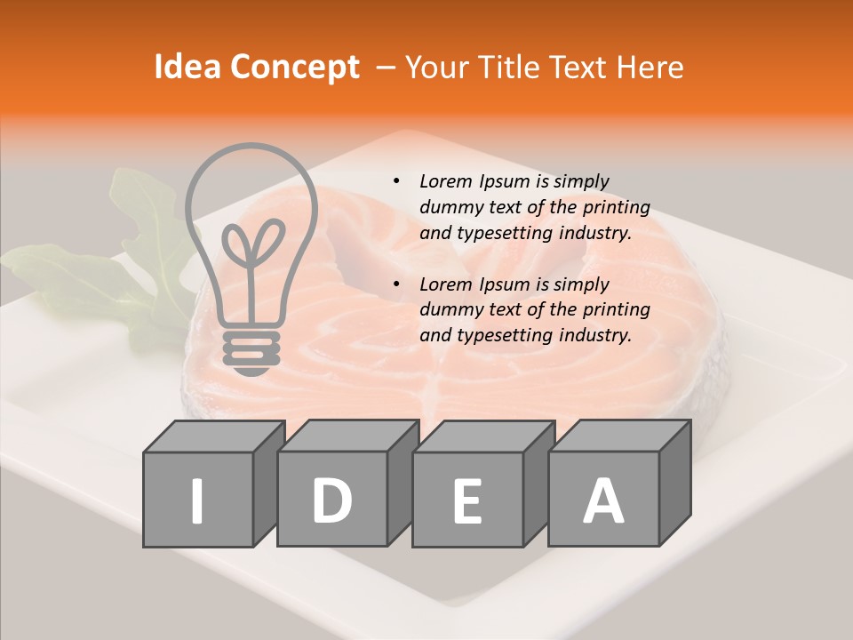 Ingredient Eat Vegetable PowerPoint Template